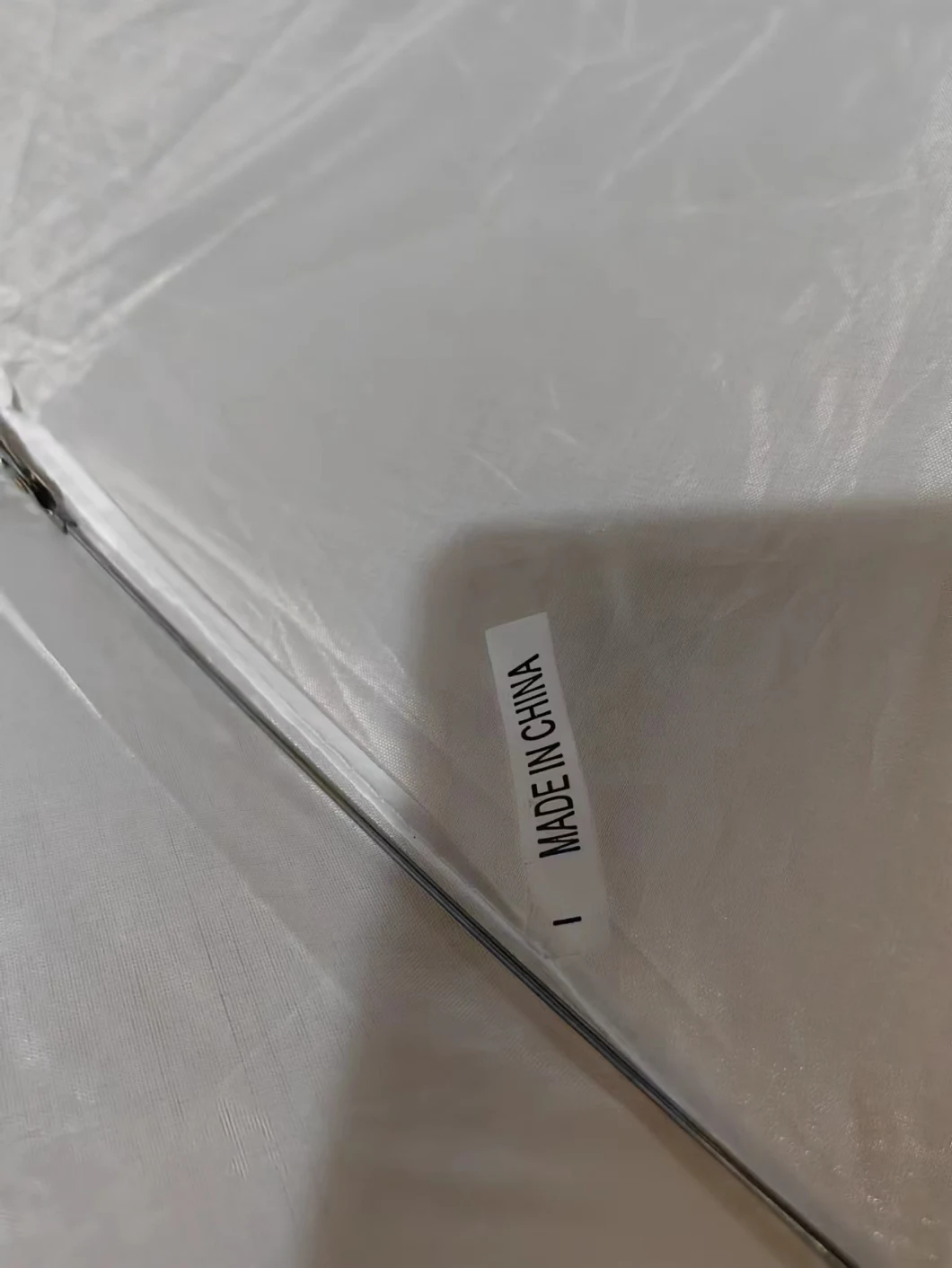 Manual Open White 3 Fold Umbrella