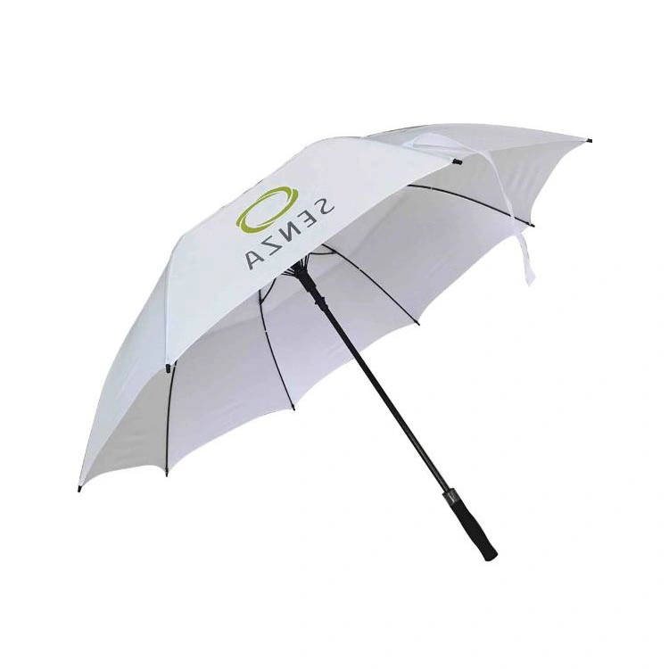 Promotional Gift Manual Open Golf Umbrella in Golf Equipment Advertising Promotional Sun Outdoor Umbrella Parasol Golf Umbrella