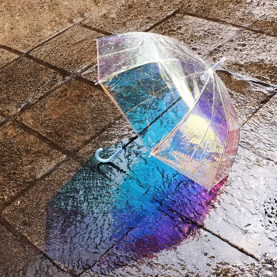 Ombrelli Sombrillas trasparenti personalizzati da 23 pollici impermeabili di design cinese dritto automatico in PVC trasparente TPU Poe per esterni