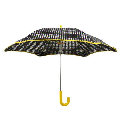 Ombrello per bambini portatile antivento con protezione fantasia per bambini, ragazze della pioggia